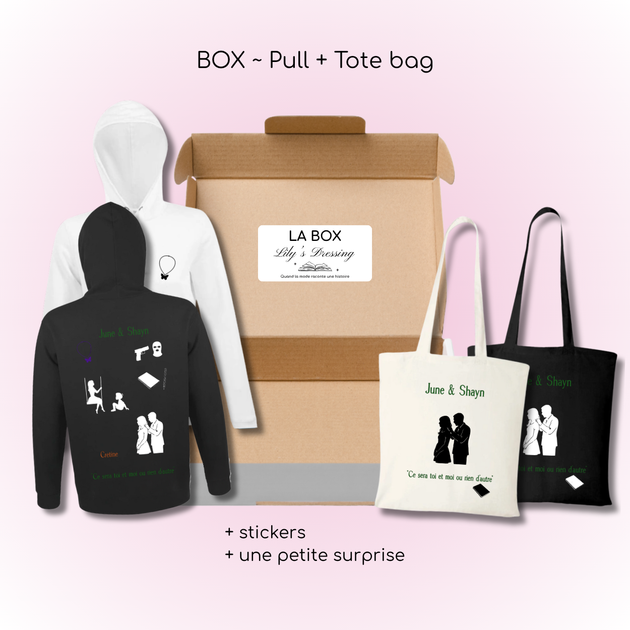 Box - TroubleMaker (Pull + Tote bag)