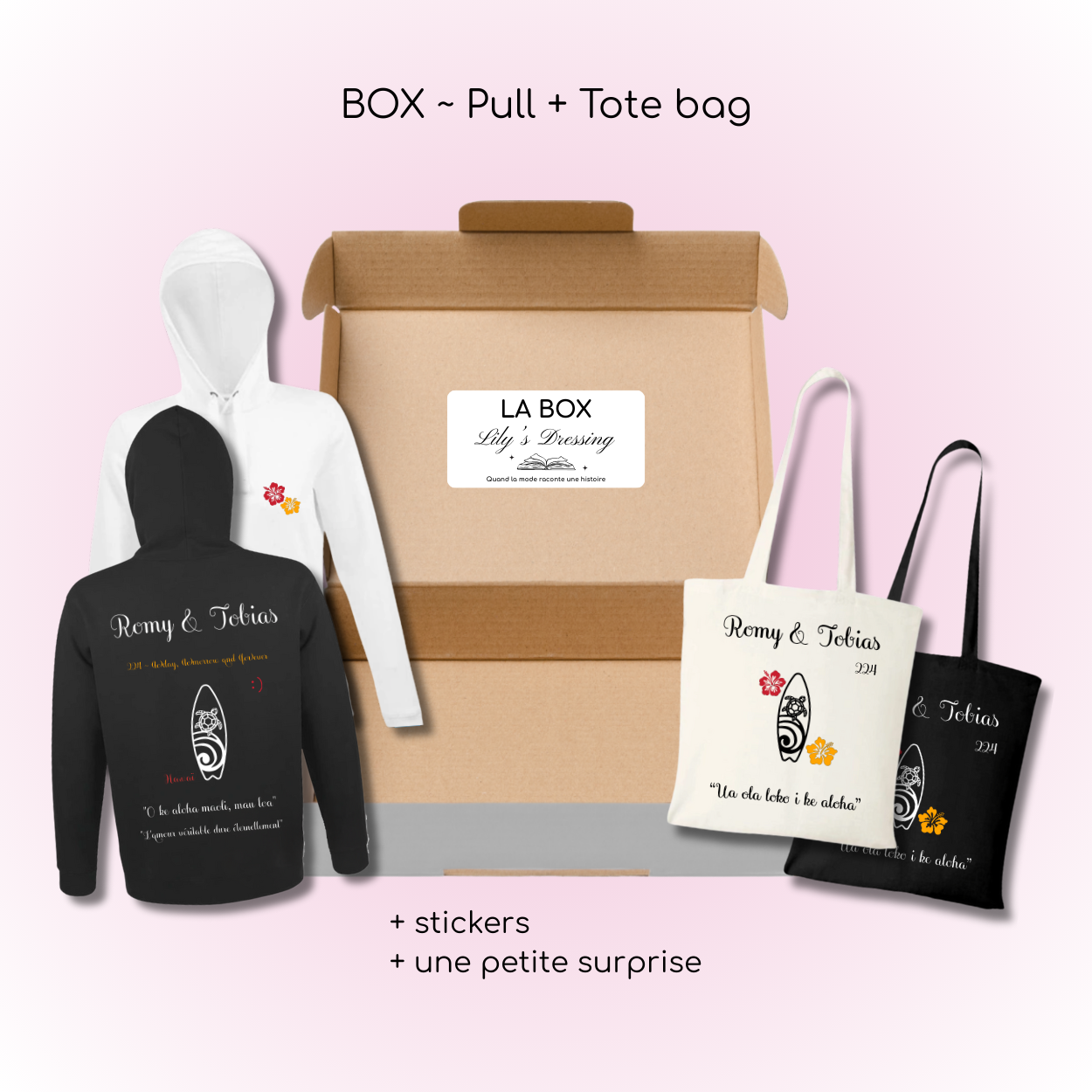 Box - Breathe đș (Pull + Tote bag)