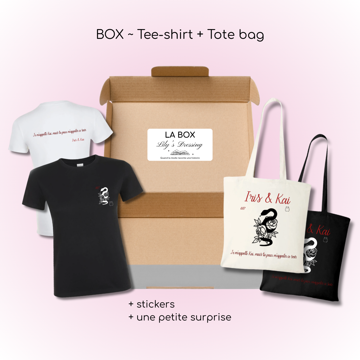 Box - Lakestone T1 🖤 (Tee-shirt + Tote bag)