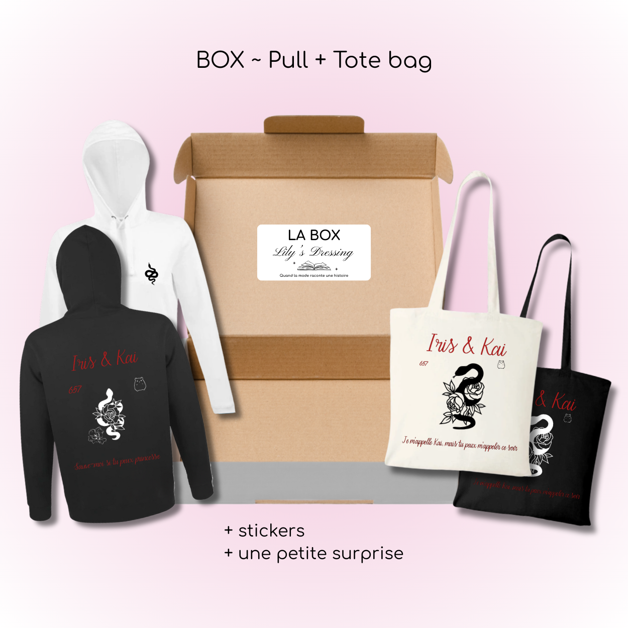 Box - Lakestone T1 🖤 (Pull + Tote bag)