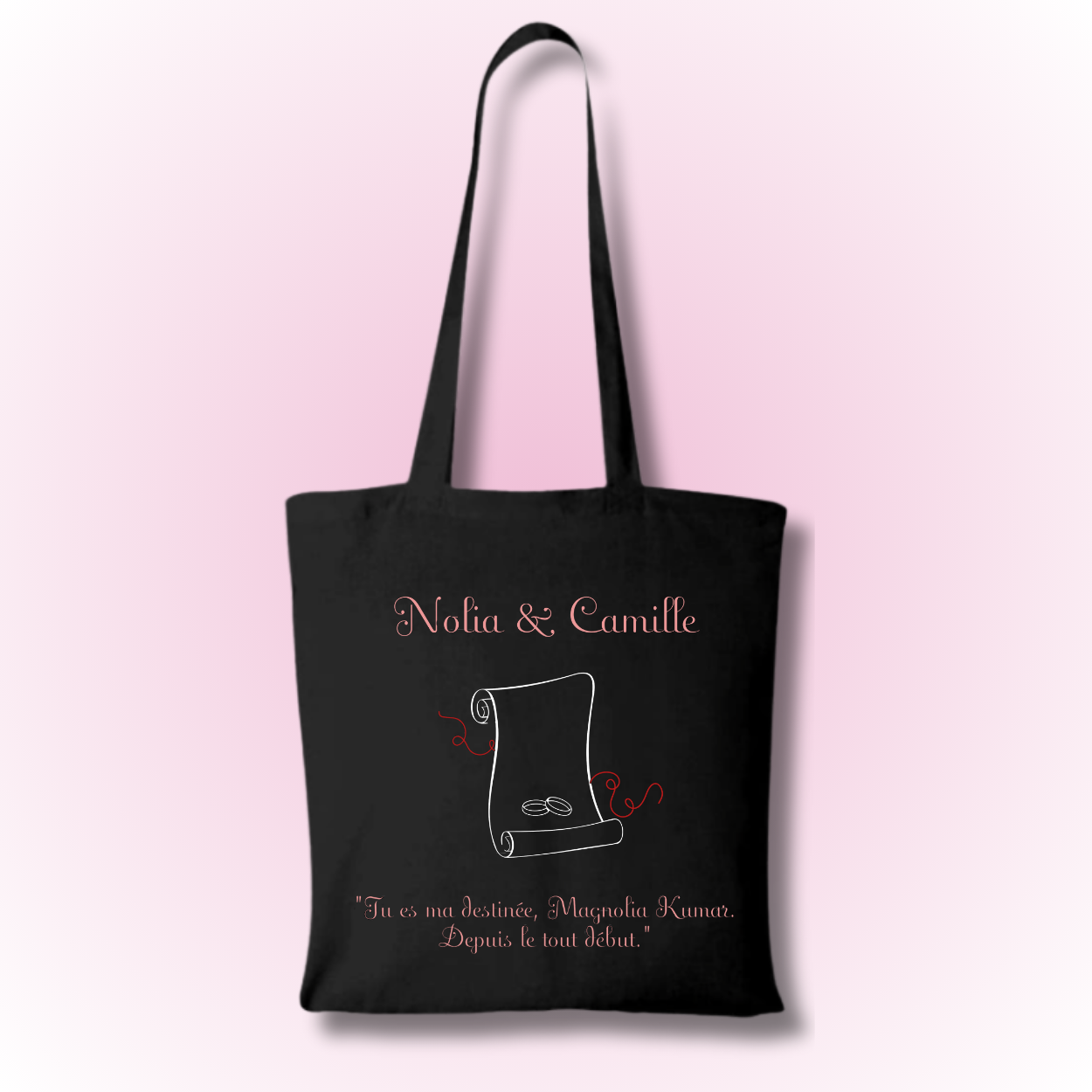 Tote bag - Un printemps pour te succomber