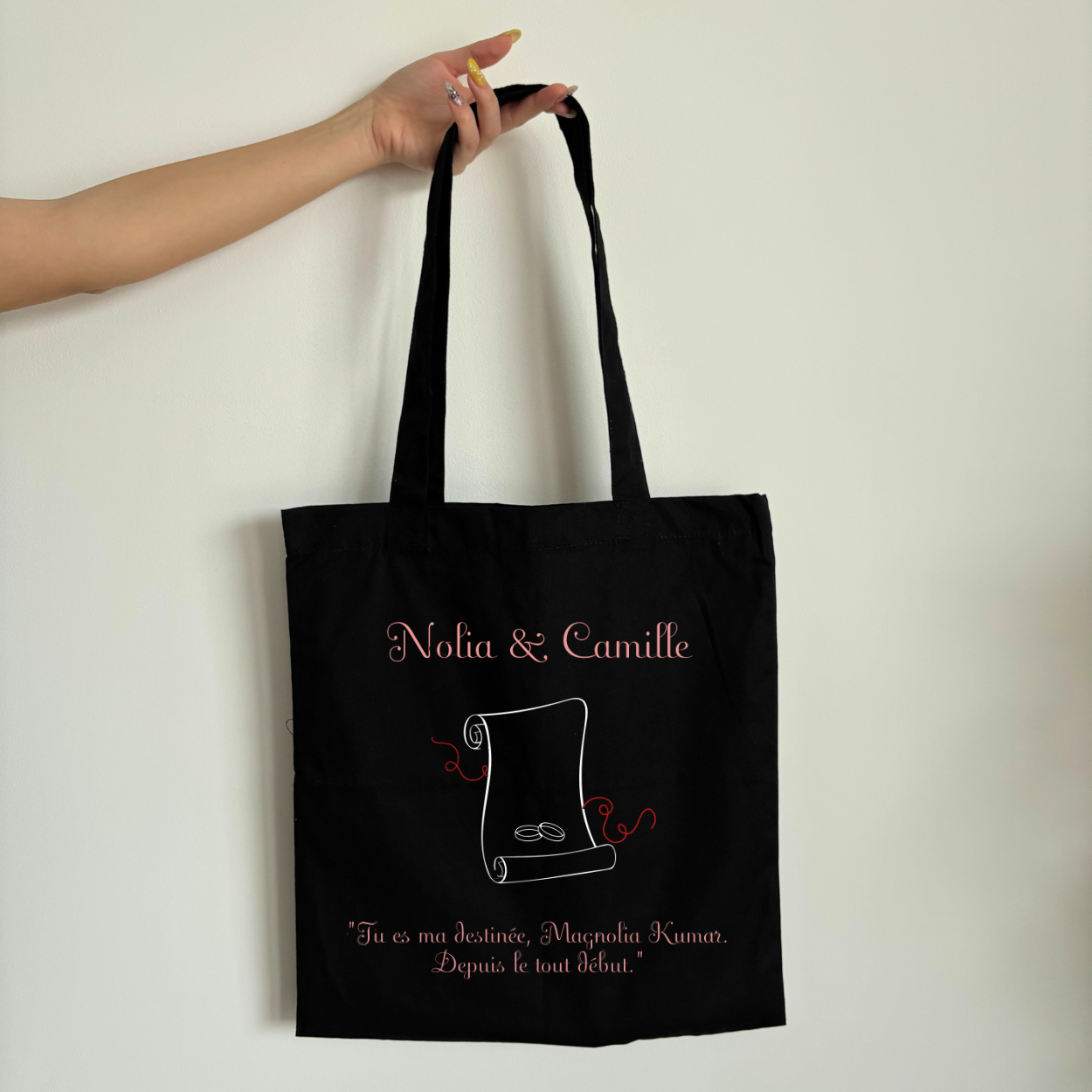 BOX Tee-shirt + Tote bag - Un printemps pour te succomber 🩷