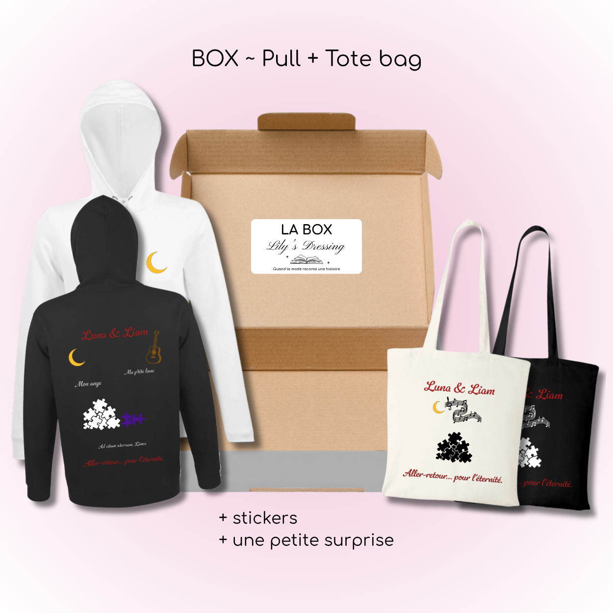 Box - My Missing Piece T2 🧩 (Pull + Tote bag)