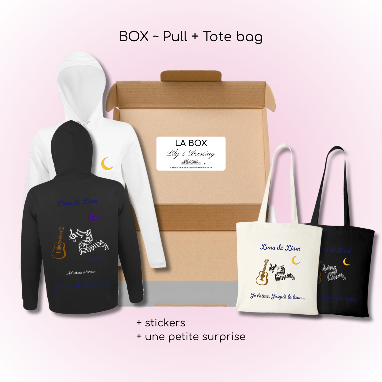 Box - My Missing Piece T1 đ (Pull + Tote bag)
