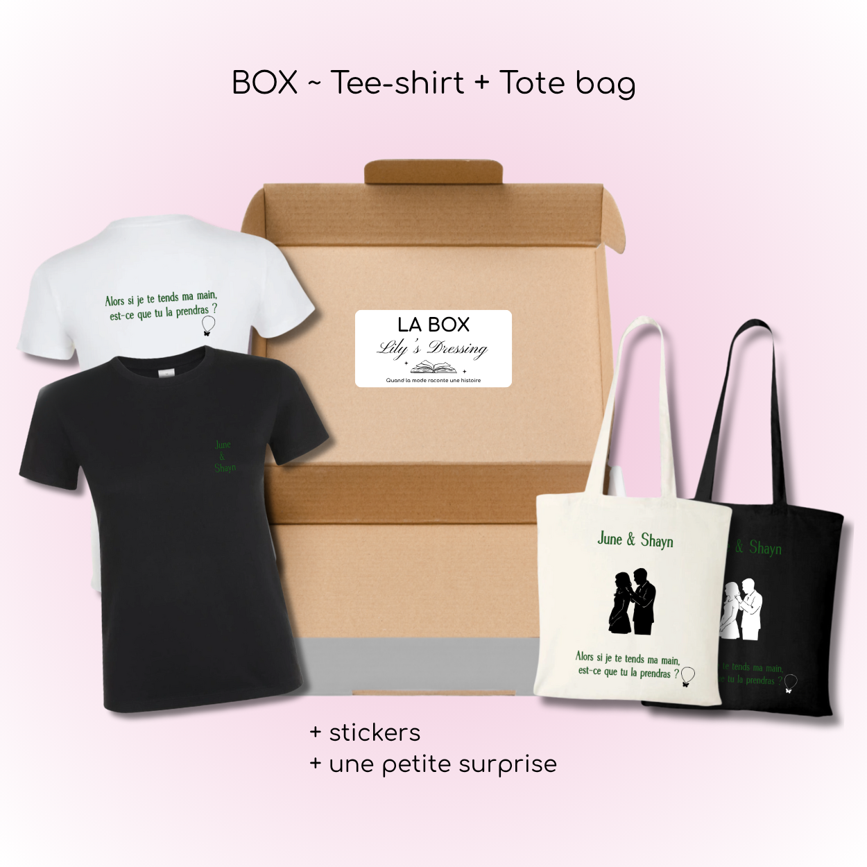 Box - TroubleMaker T2 🦋 (Tee-shirt + Tote bag)