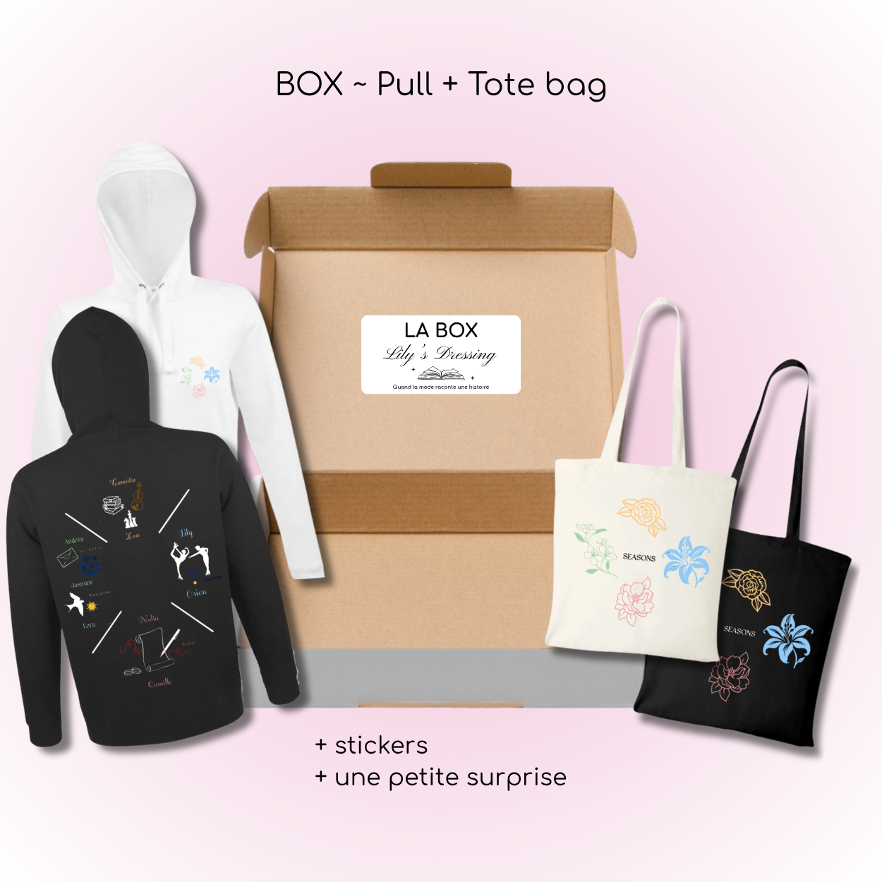 Box - SEASONS (Pull + Tote bag)