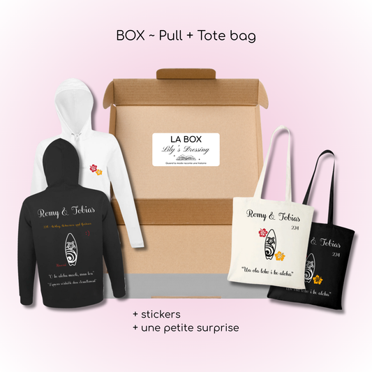 Box - Breathe 🌺 (Pull + Tote bag)