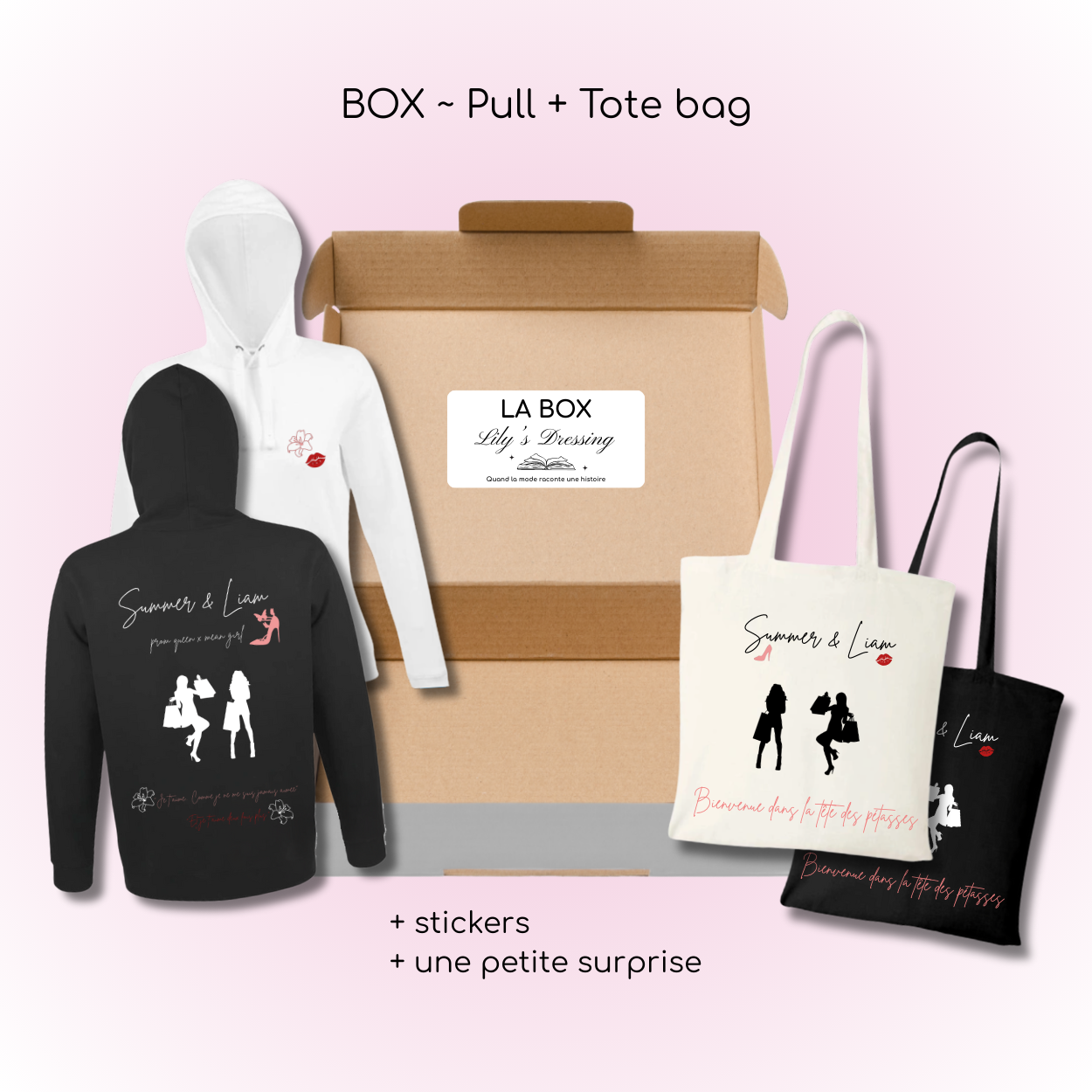 Box - As Cold as Summer 💅🏻 (Pull + Tote bag)