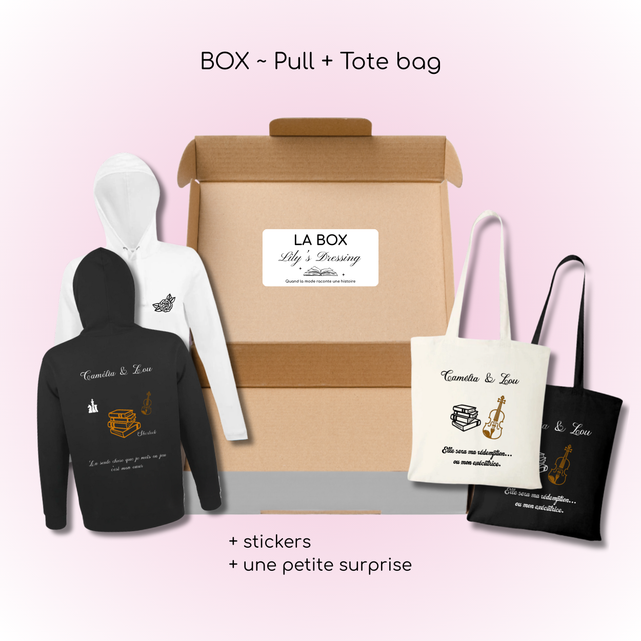 Box - Un automne pour te pardonner 🤎 (Pull + Tote bag)