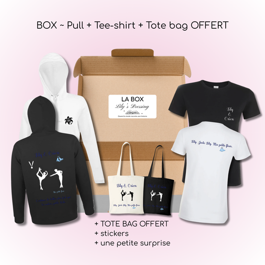 Box - Un hiver pour te résister 🩵 (Pull + Tee-shirt + Tote bag OFFERT)