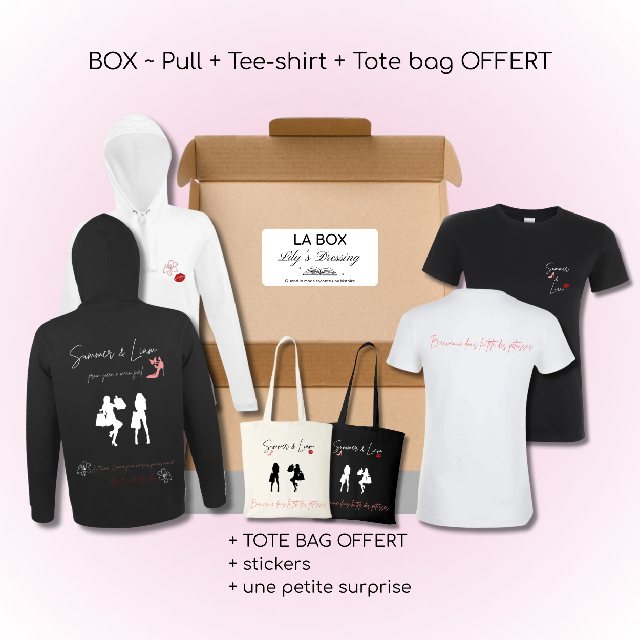 Box - As Cold as Summer 💅🏻 (Pull + Tee-shirt + Tote bag OFFERT)