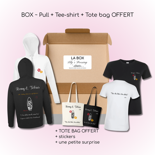 Box - Breathe 🌺 (Pull + Tee-shirt + Tote bag OFFERT)