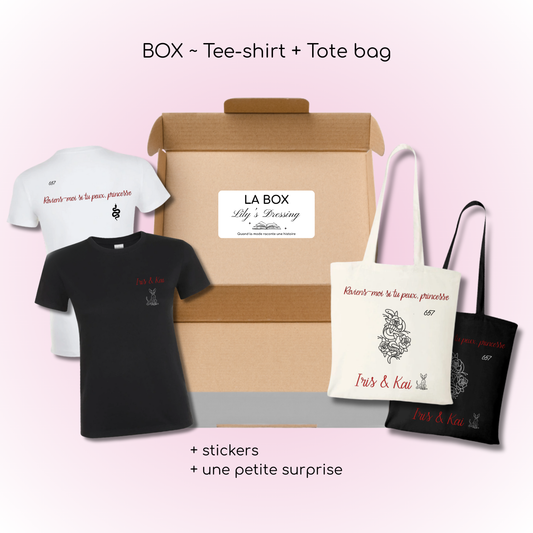 Box - Lakestone T2 ❤️‍🩹 (Tee-shirt + Tote bag)