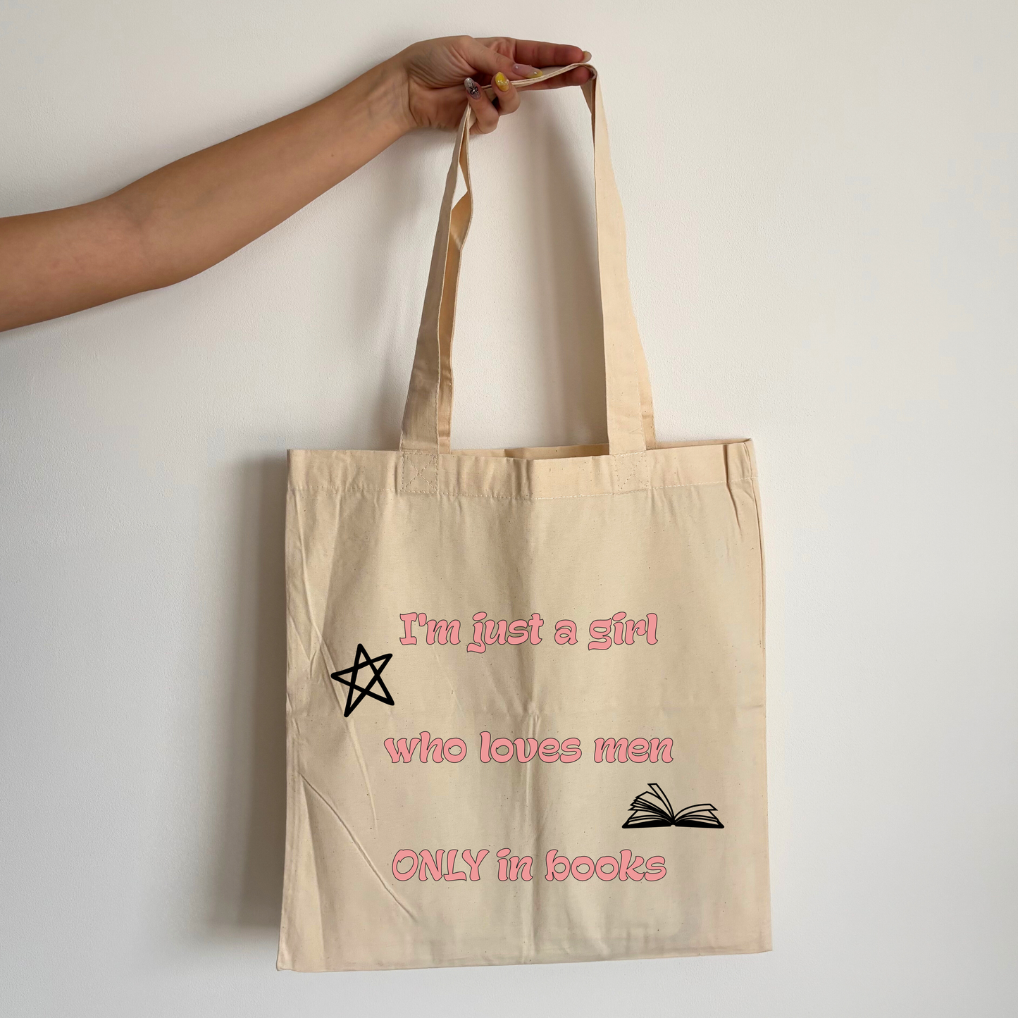Tote bag - I'm just a girl 💅🏻