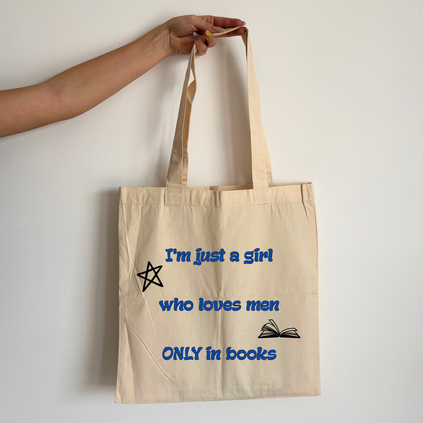 Tote bag - I'm just a girl 💅🏻