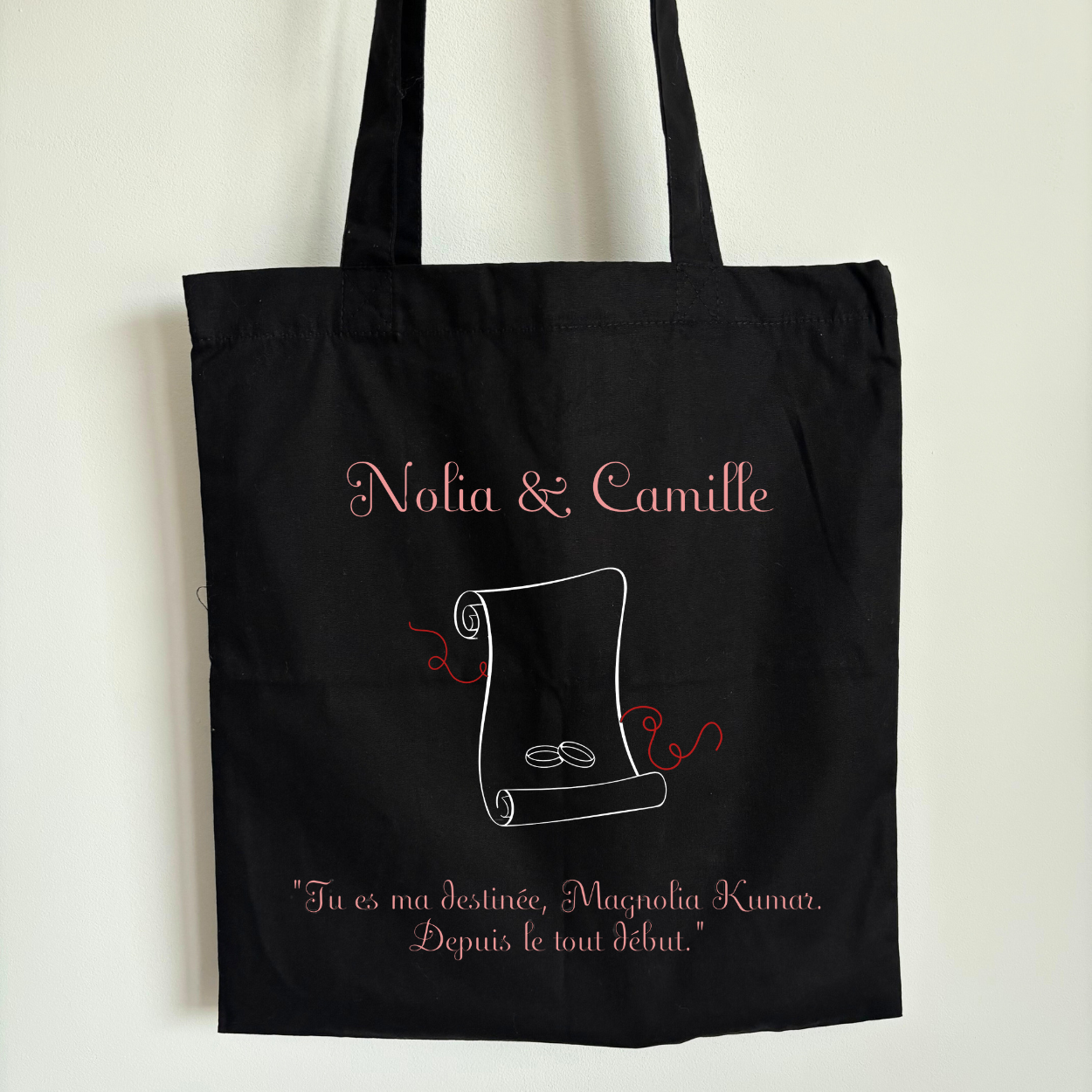 Tote bag - Un printemps pour te succomber