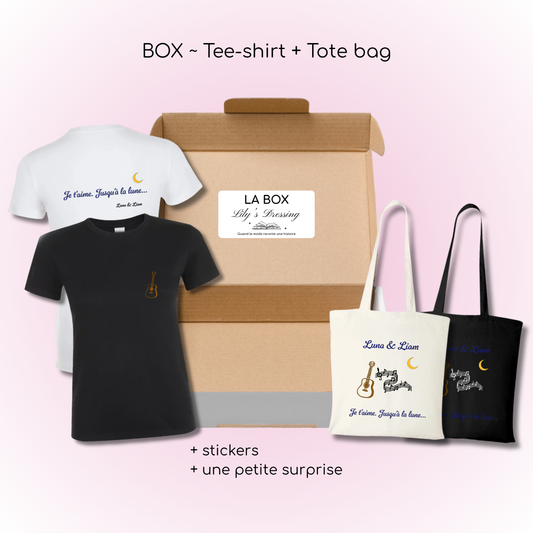 Box - My Missing Piece T1 🌙 (Tee-shirt + Tote bag)