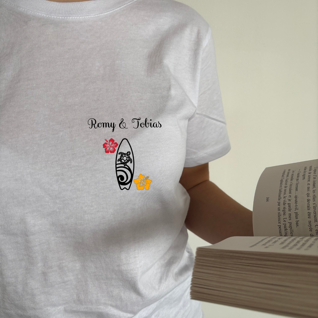 BOX Pull + Tee-shirt - Breathe 🌺 (Tote bag OFFERT)