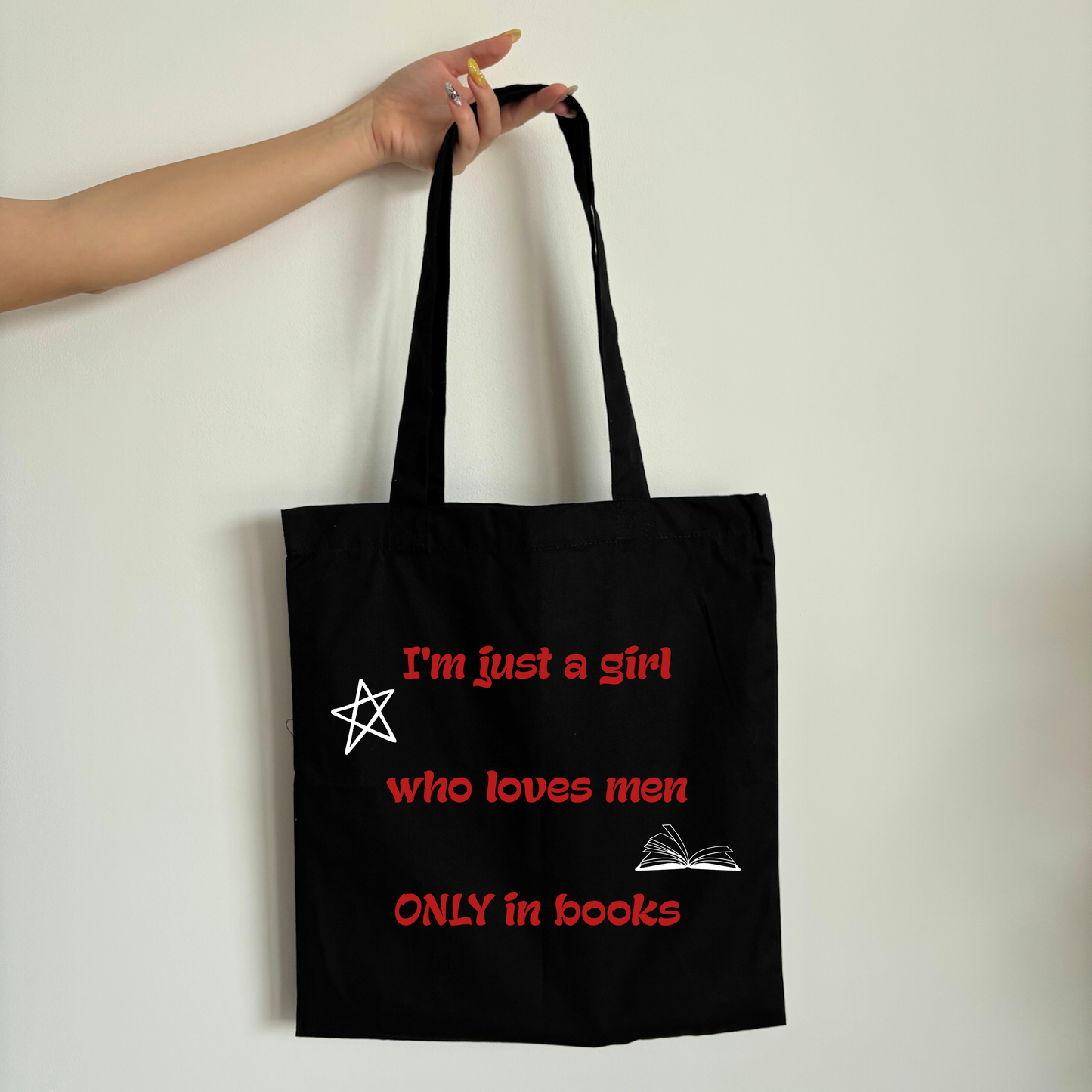 Tote bag - I'm just a girl 💅🏻