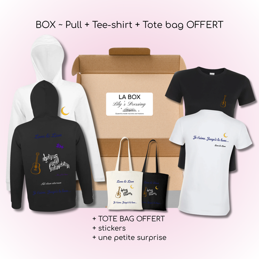 Box - My Missing Piece T1 🌙 (Pull + Tee-shirt + Tote bag OFFERT)
